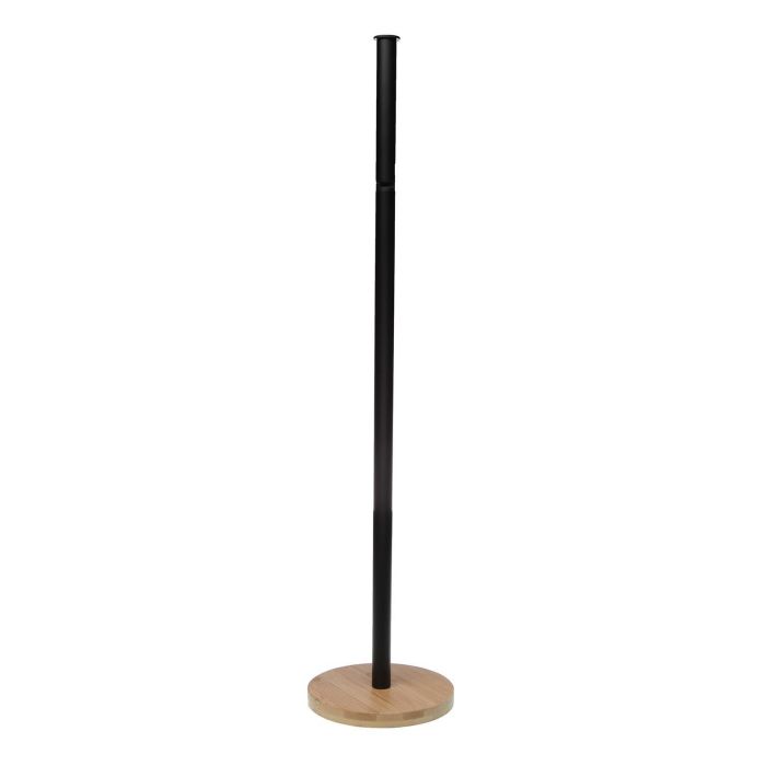 Portarollos Negro Con Base De Bambu Versa 67CM (2 Unidades) 1 Portarollos Negro Con Base De Bambu Versa 67CM (2 Unidades) 1