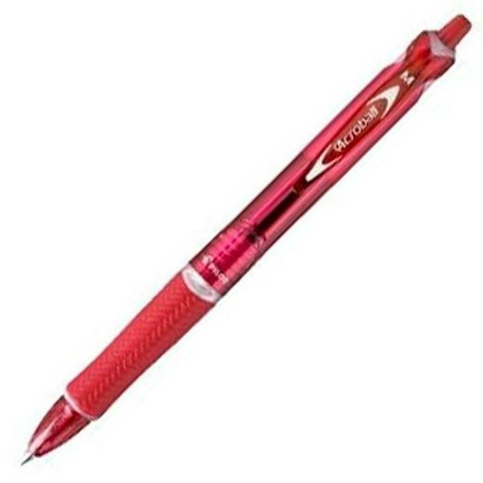 Bolígrafo Pilot Acroball Rojo 0,4 mm (10 Unidades) 1