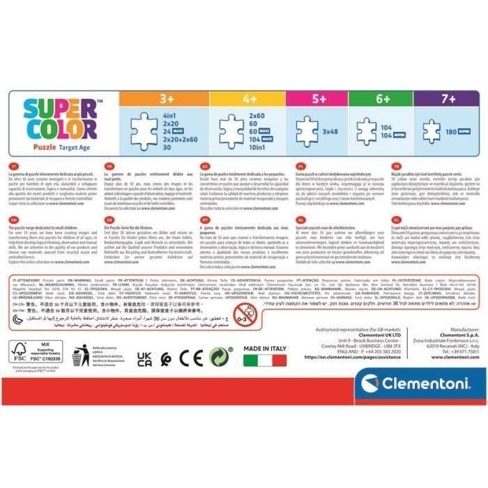 CLEMENTONI Puzzle Jurassic World 104 piezas 5