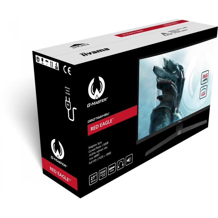 Iiyama Monitor Gaming GB2766HSU-B1 27" Full HD, 1920x1080, 1ms, 165Hz, AMD FreeSync Premium, HDMI, DisplayPort, USB, Altavoces 7 Iiyama Monitor Gaming GB2766HSU-B1 27" Full HD, 1920x1080, 1ms, 165Hz, AMD FreeSync Premium, HDMI, DisplayPort, USB, Altavoces 7