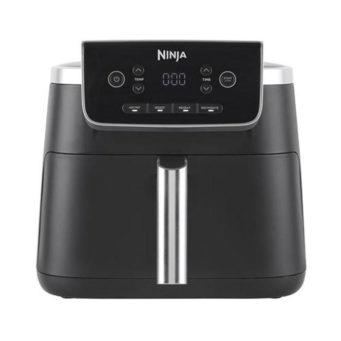 Ninja Freidora de Aire 4 en 1, 4.7L, 2000W, Apto para Congelados, Cesta Antiadherente, 6 Raciones, 4 Funciones Ninja Freidora de Aire 4 en 1, 4.7L, 2000W, Apto para Congelados, Cesta Antiadherente, 6 Raciones, 4 Funciones