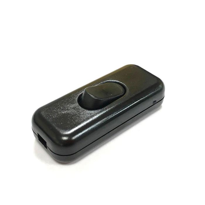 Edm Interruptor de paso 3A negro polipropileno 0 Edm Interruptor de paso 3A negro polipropileno 0