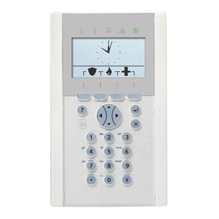 Vanderbilt SPCK620.100-N Teclado Comfort LCD con Pantalla Gráfica, Lector de Tarjetas y Audio, Neutral Vanderbilt SPCK620.100-N Teclado Comfort LCD con Pantalla Gráfica, Lector de Tarjetas y Audio, Neutral