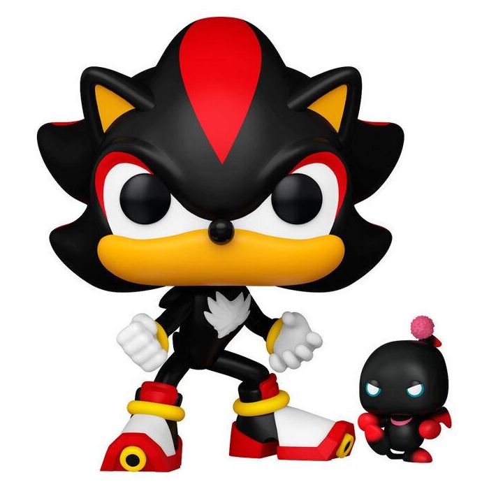 Funko Pop! & Buddy Sonic the Hedgehog: Dúo de Shadow y Dark Chao - Set de 2 Figuras de Vinilo de 9,8 cm y 3,2 cm 1 Funko Pop! & Buddy Sonic the Hedgehog: Dúo de Shadow y Dark Chao - Set de 2 Figuras de Vinilo de 9,8 cm y 3,2 cm 1
