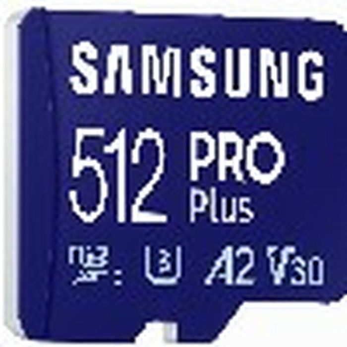 Tarjeta de Memoria Micro SD con Adaptador Samsung MB-MD512SA/EU 512 GB 24