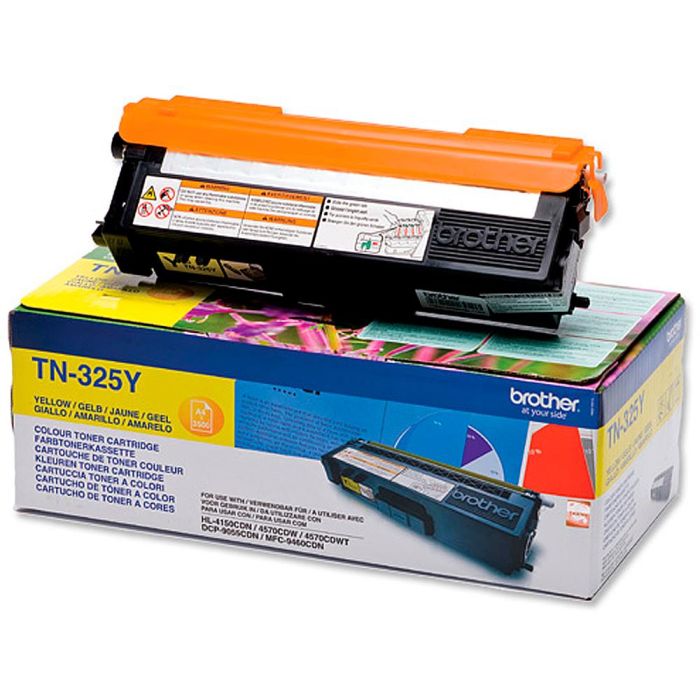 Toner Brother Tn-325Y Amarillo -3,500Pag- Hl-4140Cn Hl-4150Cdn Hl-4570Cdw Dcp-9055Cdn Dcp-9270Cdw 1