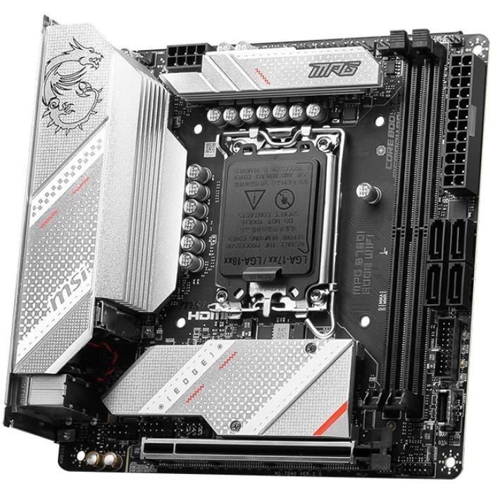 Placa base MSI MPG B760I EDGE WIFI Intel B760 LGA 1700 mini ATX 2 Placa base MSI MPG B760I EDGE WIFI Intel B760 LGA 1700 mini ATX 2