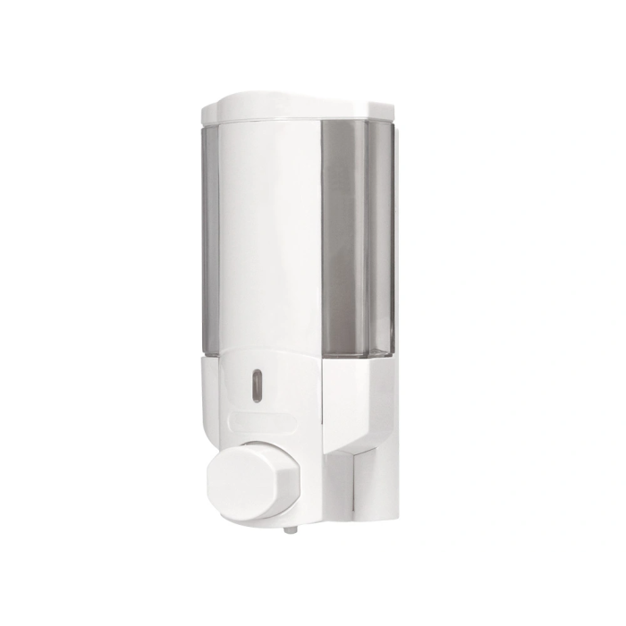 Q-connect Dispensador de jabón manual 350 ml blanco 2