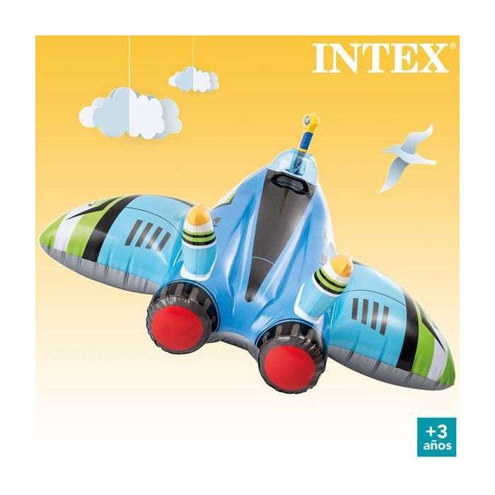 Figura hinchable avion con lanzador de agua 117x117 cm. (+ 3 años) - modelos surtidos 4 Figura hinchable avion con lanzador de agua 117x117 cm. (+ 3 años) - modelos surtidos 4