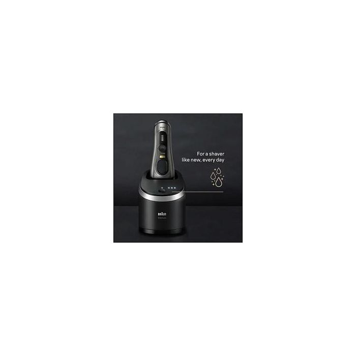 Braun Rasierer Series 9 Pro+ 9565cc Máquina de afeitar de láminas Wet & Dry Metálico Tecnología Sonic Autonomía 60 min 5