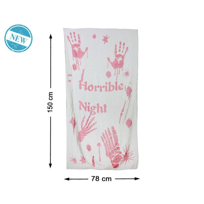 Decoración para Halloween HORRIBLE NIGHT 150 x 78 cm 1 Decoración para Halloween HORRIBLE NIGHT 150 x 78 cm 1