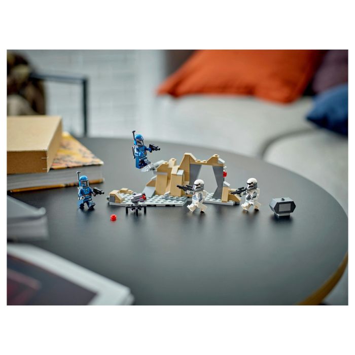 Lego Star Wars 75373 Pack Emboscada En Mandalore, Juguete Construible Para Niños +6 Años Con Minifiguras 11