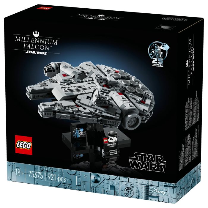 LEGO Star Wars Millennium Falcon 75375 Halcón Milenario Juego de Construcción 921 Piezas