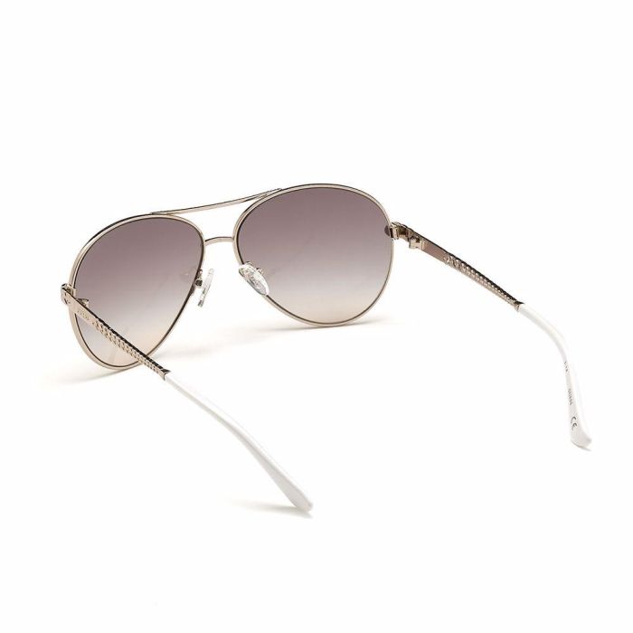 Guess Gafas GU7470-S 28E Gafas de Sol para Mujer, Montura Metal Oro Rosado, Cristales Marrón, Lente 60mm Puente 13mm Patilla 135mm 3