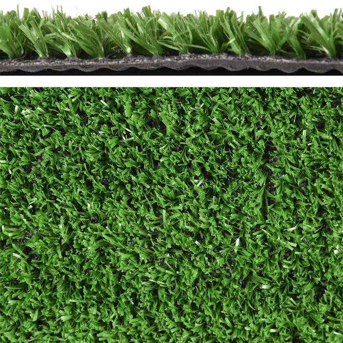 Faura Césped artificial moqueta 7 mm, 2 x 5 m, verde intenso 1 Faura Césped artificial moqueta 7 mm, 2 x 5 m, verde intenso 1