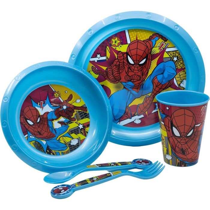 Spiderman Set de Comida Fácil 5 Piezas en Caja de Regalo CZ11313 4 Spiderman Set de Comida Fácil 5 Piezas en Caja de Regalo CZ11313 4