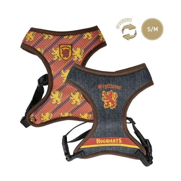 Arnés premium para perros s/m harry potter gryffindor t3s:s/m 10