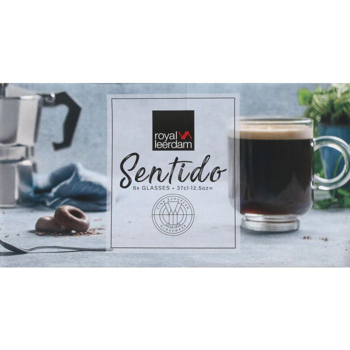 Royal Leerdam Set 6 Tazas Desayuno Sentido 37 cl (4 Cajas)