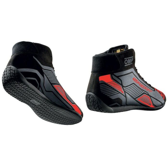 Botines Racing OMP SPORT Negro/Rojo 40 3