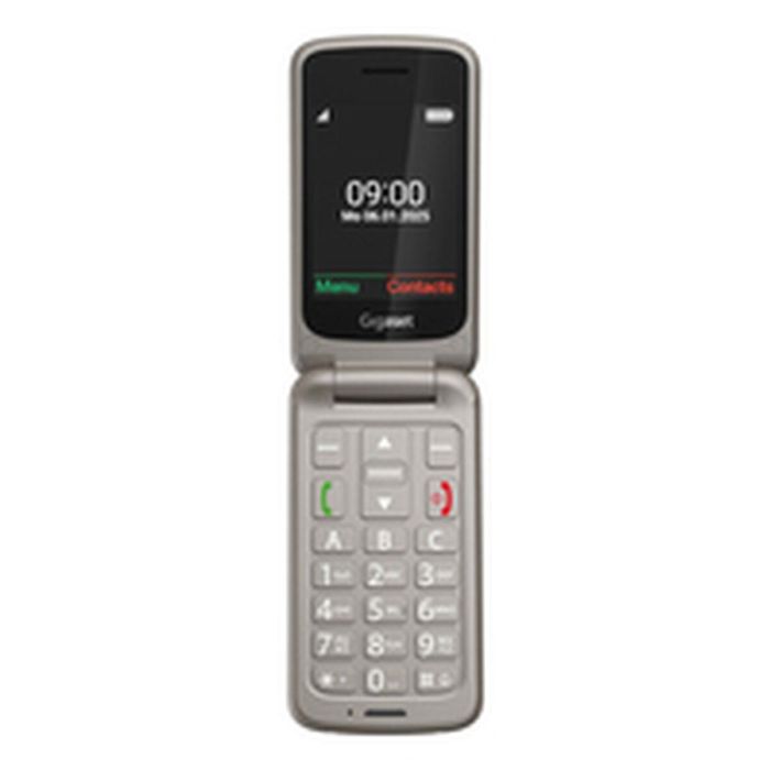 Gigaset GL595 Teléfono Móvil Concha para Mayores Dual SIM Silver, IP44 resistente a salpicaduras y polvo 9