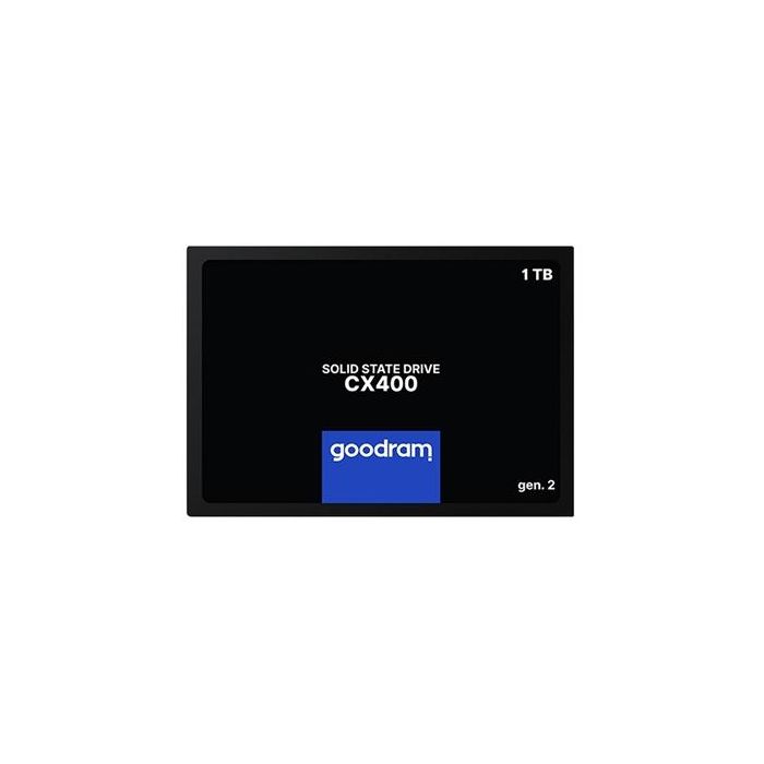 Goodram SSDPR-CX400-01T-G2 - Disco Duro Interno Sólido (SSD) 1TB SATA III 2.5" hasta 550MB/s lectura
