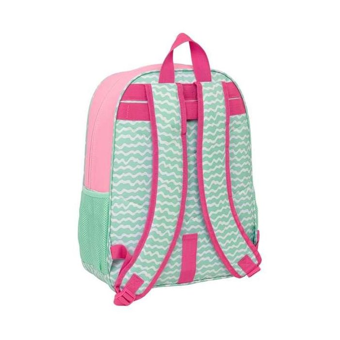 Safta Mochila Adaptable a Carro Stitch "Ice Cream" 33x42x14 cm 1