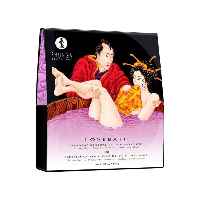 Baño Sensual Shunga Lovebath Flor de Loto 650 g 0 Baño Sensual Shunga Lovebath Flor de Loto 650 g 0