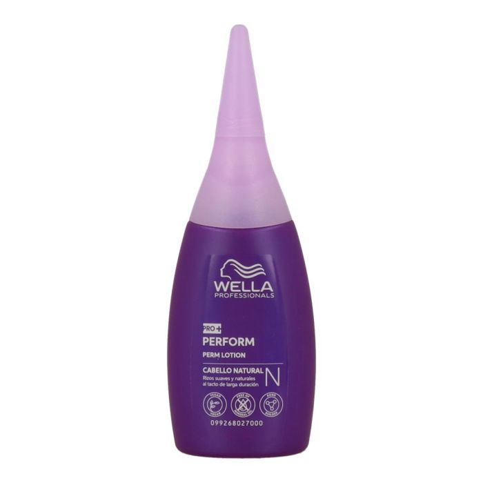 Wella Loción Ondulante Curl Cabello Natural N para Rizos Definidos Elásticos y Duraderos 75ml