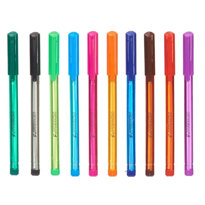 Set 10 Boligrafos Colorines Pincello 10X20CM (24 Unidades) 1 Set 10 Boligrafos Colorines Pincello 10X20CM (24 Unidades) 1