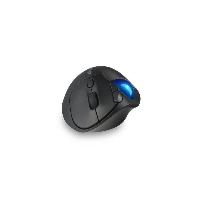 Raton Kensington Optico Trackball Tb450 Pro Fit Ergo 1600 Dpi Inalambrico Color Negro-Azul 3 Raton Kensington Optico Trackball Tb450 Pro Fit Ergo 1600 Dpi Inalambrico Color Negro-Azul 3