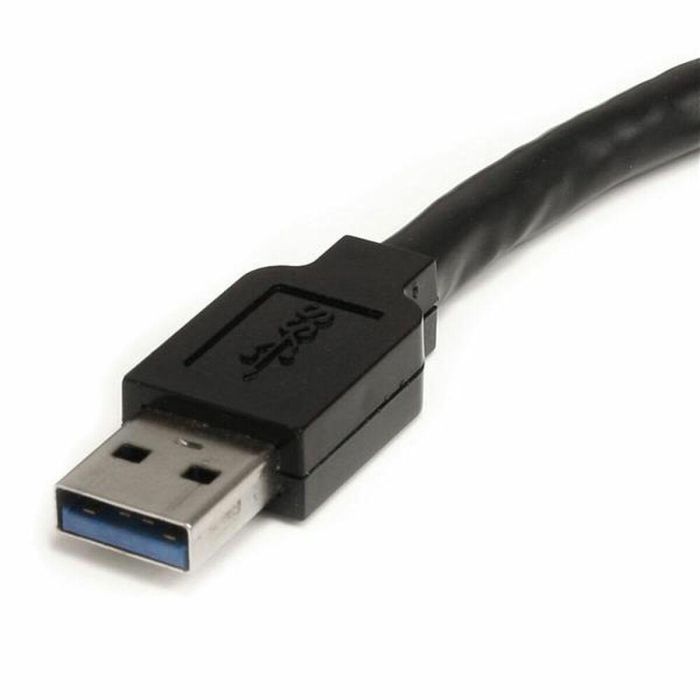 Cable USB Startech USB3AAEXT3M USB A Negro 1