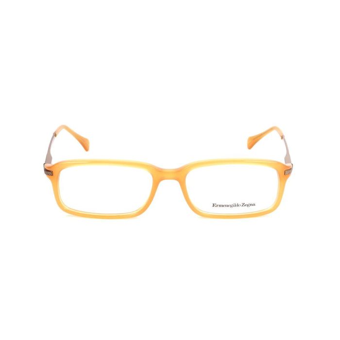 Montura de Gafas Hombre Ermenegildo Zegna VZ3519-06DS ø 53 mm Amarillo