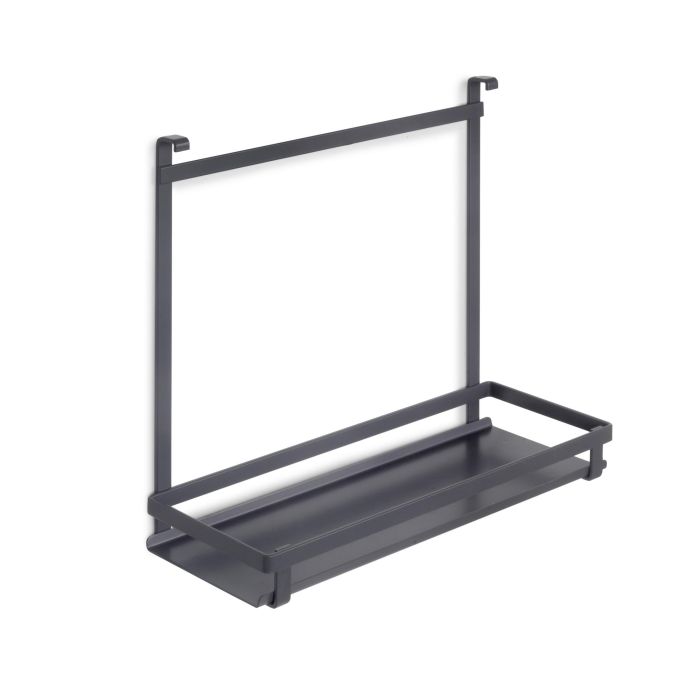 Emuca Estante para utensilios de cocina Titane, Acero, Gris antracita
