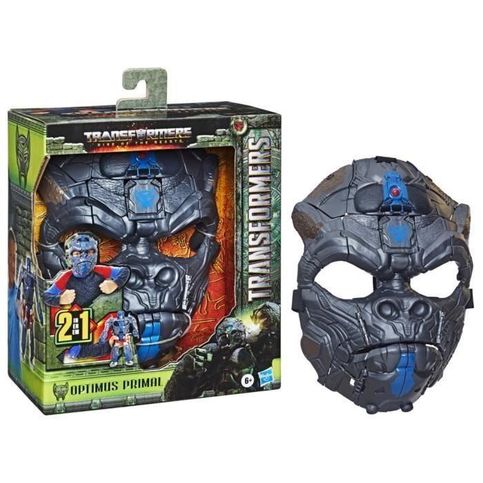 Optimus Primal 2 en 1 Máscara convertible con modo de figurita de 22.5 cm, de 6 años, Transformers: Rise of the Beasts 5 Optimus Primal 2 en 1 Máscara convertible con modo de figurita de 22.5 cm, de 6 años, Transformers: Rise of the Beasts 5