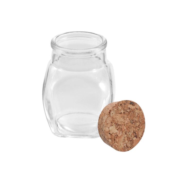 Tarrito de vidrio con tapón de corcho 110 ml - La Mediterranea (36 Unidades) 3 Tarrito de vidrio con tapón de corcho 110 ml - La Mediterranea (36 Unidades) 3
