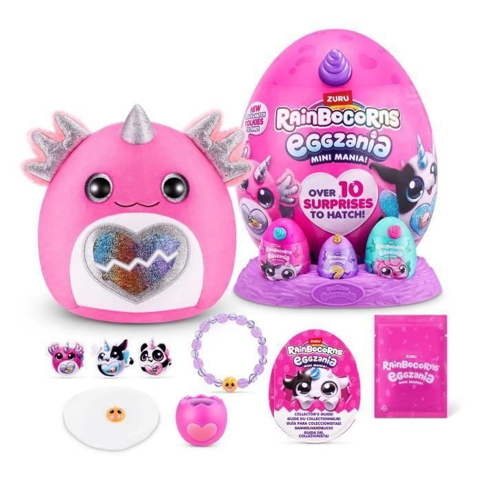 Peluches sorpresa - ZURU - Eggzania Mini Surprise S1 - 10 sorpresas - 6 modelos - Suave Peluches sorpresa - ZURU - Eggzania Mini Surprise S1 - 10 sorpresas - 6 modelos - Suave
