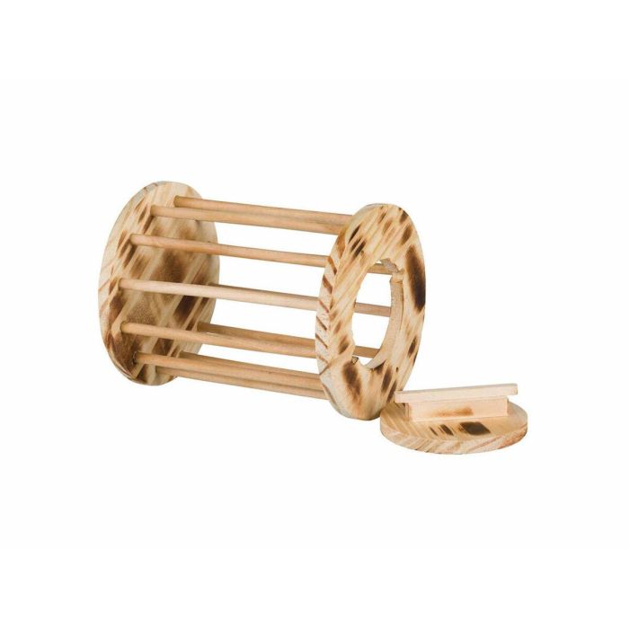 Comedero Trixie Madera Ø 15 × 19 CM Heno 2 Comedero Trixie Madera Ø 15 × 19 CM Heno 2