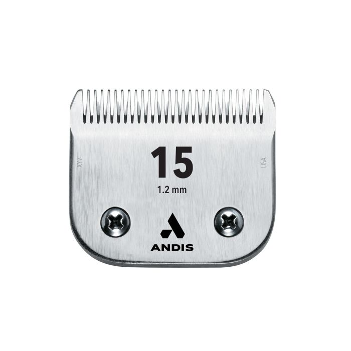 Andis S-15 Cuchilla Profesional UltraEdge de Acero Carbonizado para Maquinilla, Corte Preciso 1.2mm, Afilado Duradero Anti-Corrosión 1 Andis S-15 Cuchilla Profesional UltraEdge de Acero Carbonizado para Maquinilla, Corte Preciso 1.2mm, Afilado Duradero Anti-Corrosión 1