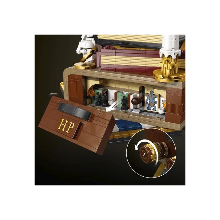 Lego Harry Potter Y La Piedra Filosofal - Edicion Coleccionista 76466 - 1571 Piezas - 24x21 Cm - 18+