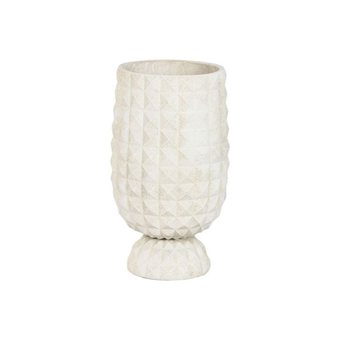 Macetero Moderno DKD Home Decor Crudo 35 x 60 x 35 cm Macetero Moderno DKD Home Decor Crudo 35 x 60 x 35 cm