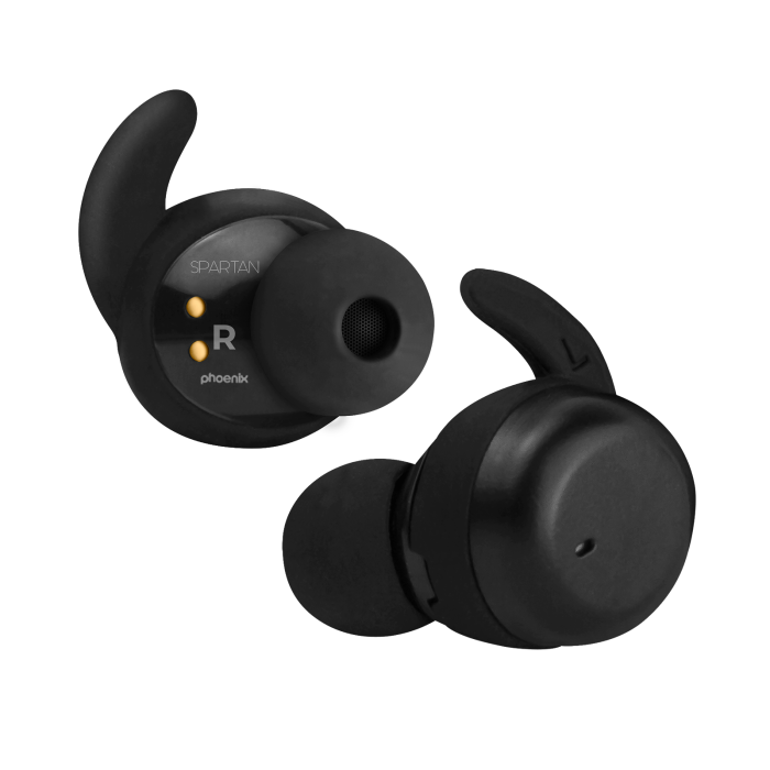 Auriculares Bluetooth Phoenix SPARTAN B Negro 3
