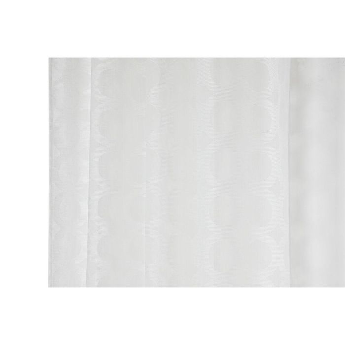 Cortina Urban DKD Home Decor Blanco 260 x 140 cm 2