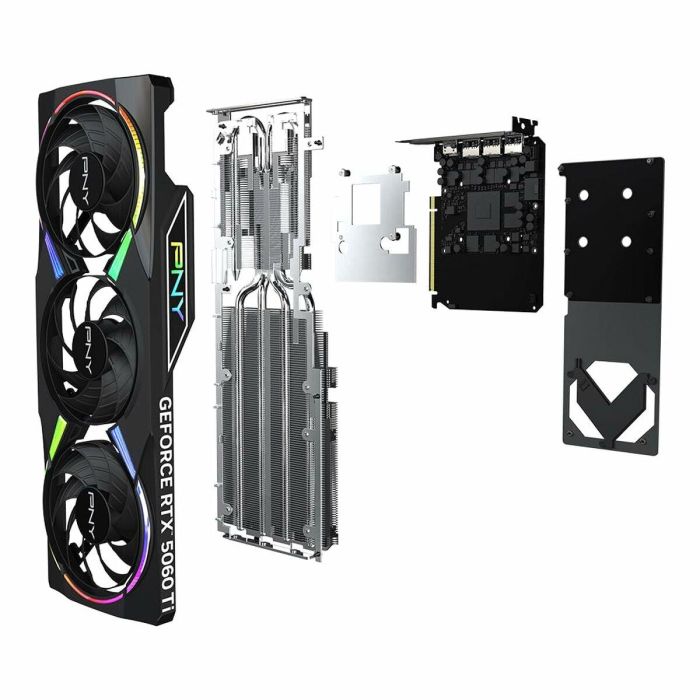 Tarjeta Gráfica PNY geforce rtx 5060 ti 8 GB GDDR6X GDDR7 8 Tarjeta Gráfica PNY geforce rtx 5060 ti 8 GB GDDR6X GDDR7 8