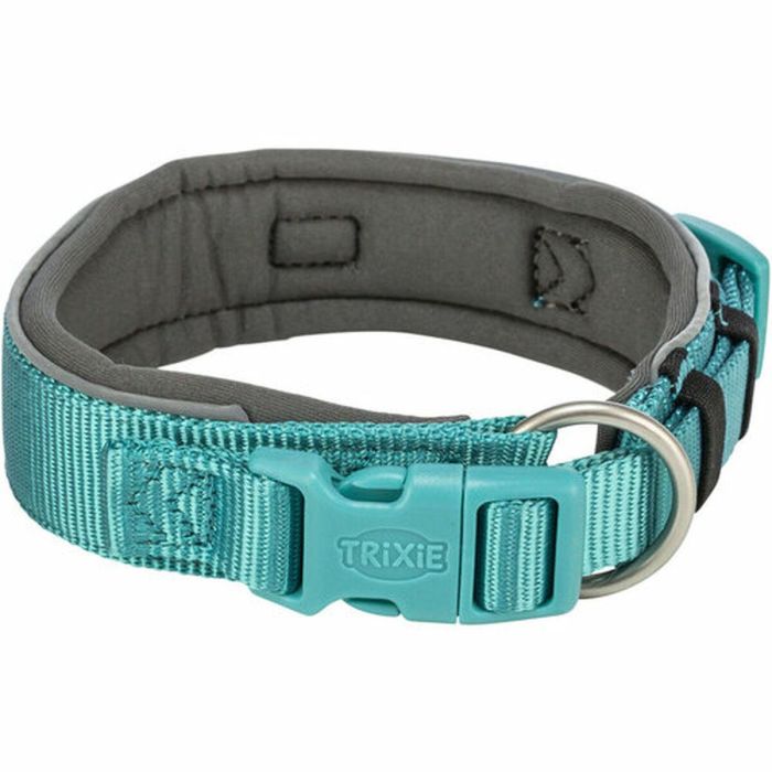 Collar para Perro Trixie Premium Grafito Azul claro M/L 40-48 cm 5