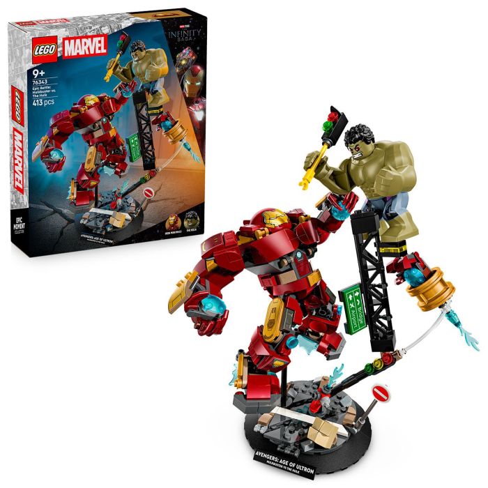 LEGO Marvel Batalla Legendaria: Hulkbuster Vs Hulk Set 76343 | Personajes de Vengadores: La Era de Ultrón 0 LEGO Marvel Batalla Legendaria: Hulkbuster Vs Hulk Set 76343 | Personajes de Vengadores: La Era de Ultrón 0