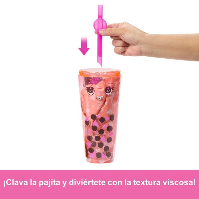 Muñeca perfumada Barbie-Pop Reveal-Bubble Tea Series con accesorios HTJ21 2