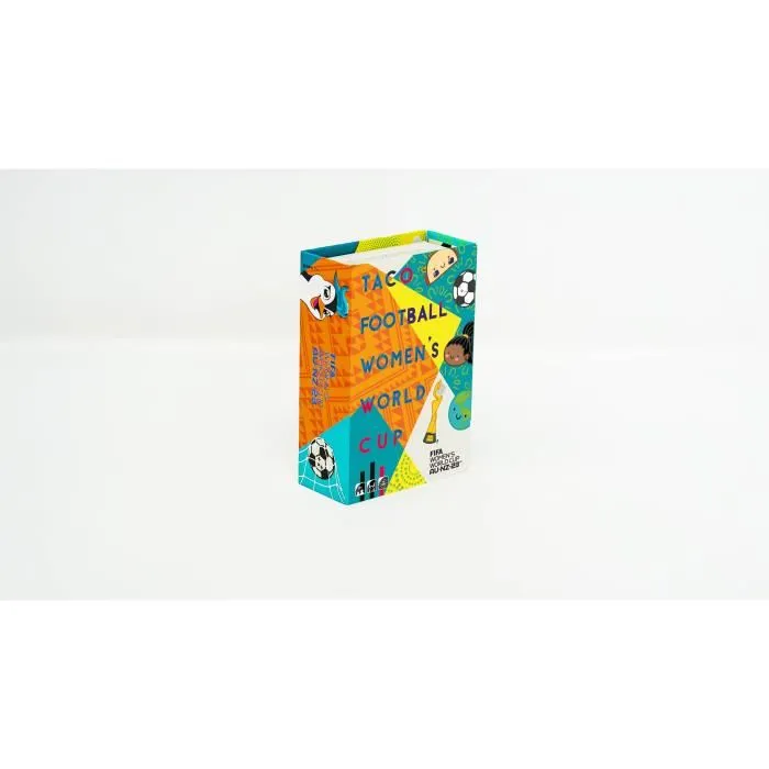 Blackrock Taco Fútbol Mundial Femenino - Juego de Fiesta - Azul Naranja - Velocidad y Observación - BLU3770000904079 - A Partir de 8 Años 1