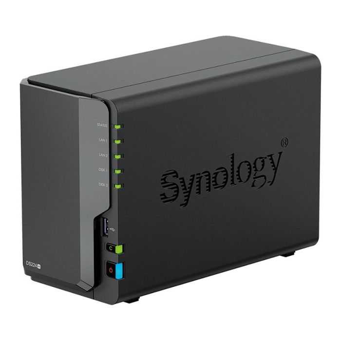 Synology DS224+ NAS Escritorio Intel Celeron J4125 2GB DDR4 2 Bahías
