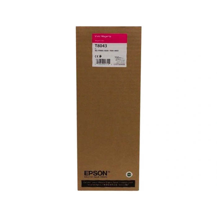 Epson Surecolor SC-P Cartucho Tinta Vivid Magenta Ultrachrome HDX 700ml C13T804300 1
