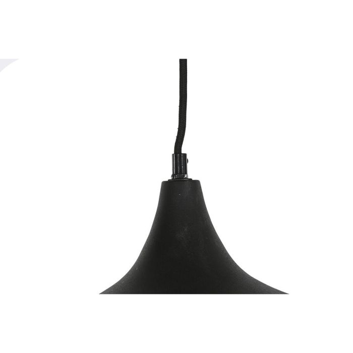 Lampara Techo Moderno DKD Home Decor Negro Crema 35 x 20 x 35 cm (2 Unidades) 2 Lampara Techo Moderno DKD Home Decor Negro Crema 35 x 20 x 35 cm (2 Unidades) 2